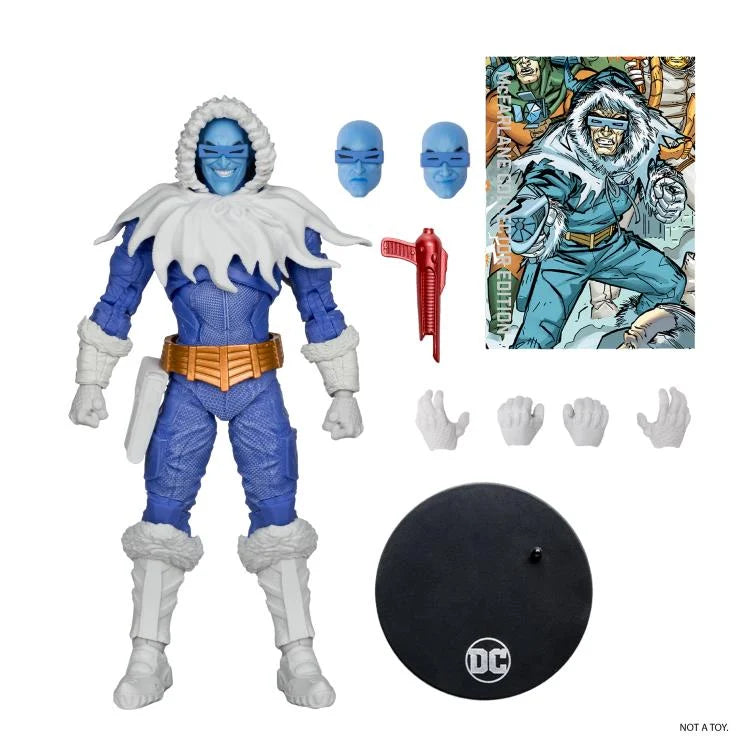 Captain Cold Platinum Edition Chase The Rogues DC Multiverse Collector Action Figure #30 - Perfect for DC Comics Fans, Collectors & Display Cases