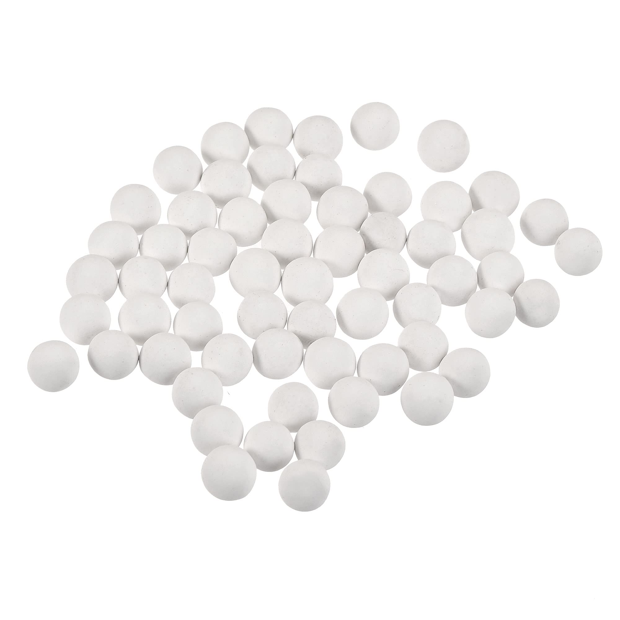 Premium White Clay Pebbles 5-6mm (0.22 lbs) - Hydroponic Growing Media for Indoor Plants, Orchids, Bonsai Trees | Ideal for Hydroponics, Aquaponics, Vase Fillers & Home Gardening Decor