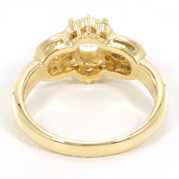 18K Yellow Gold Diamond Ring for Women - Elegant Yellow Diamond Jewelry for Engagement, Wedding, Anniversary & Special Occasions