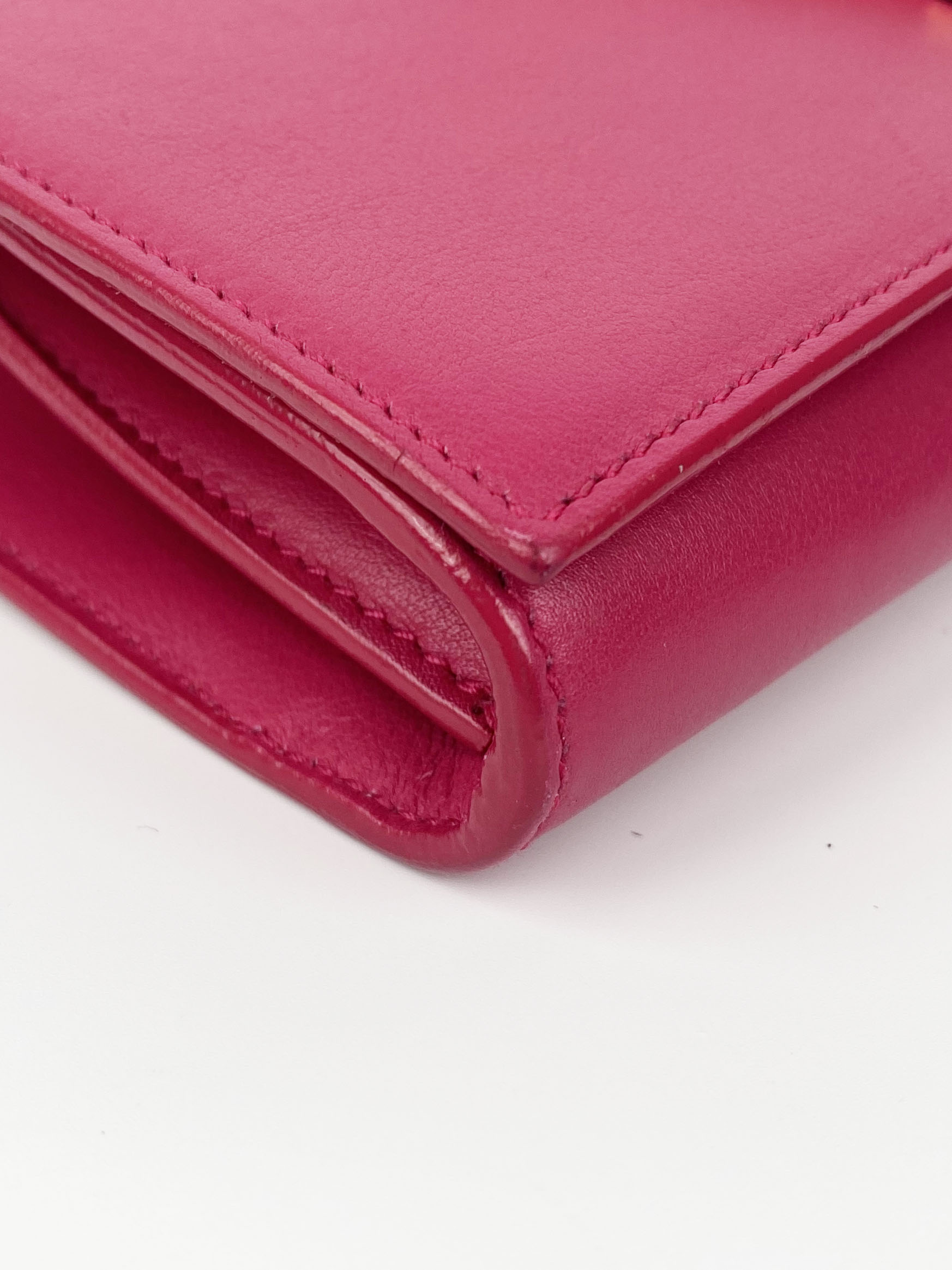 Saint Laurent Mini Pink Ligne Crossbody Bag - Luxury Designer Shoulder Purse for Women | Perfect for Date Night, Parties & Everyday Use