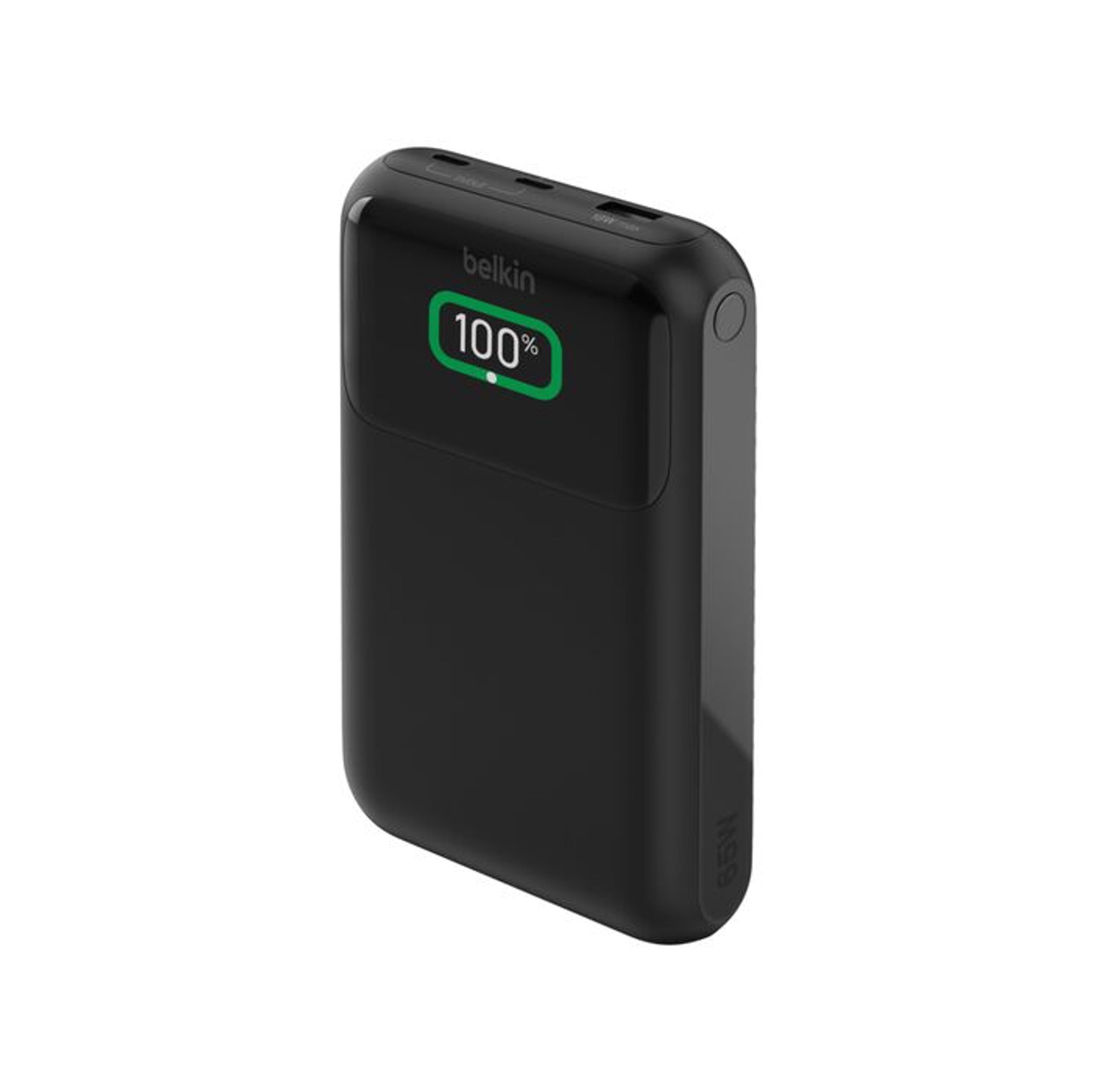 Belkin 20000mAh Power Bank with USB-A & Dual USB-C Ports - Fast Charging Portable Battery for Phones, Tablets & Laptops on Travel, Camping & Outdoor Adventures