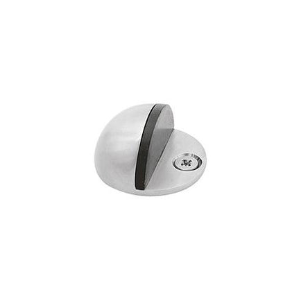 Heavy Duty Half Dome Door Stopper - Non-Slip Rubber Base for Home, Office & Classroom Use - 13.12 Inch Durable Door Wedge (Black) - Perfect for Hardwood Floors, Carpet & Tile Surfaces