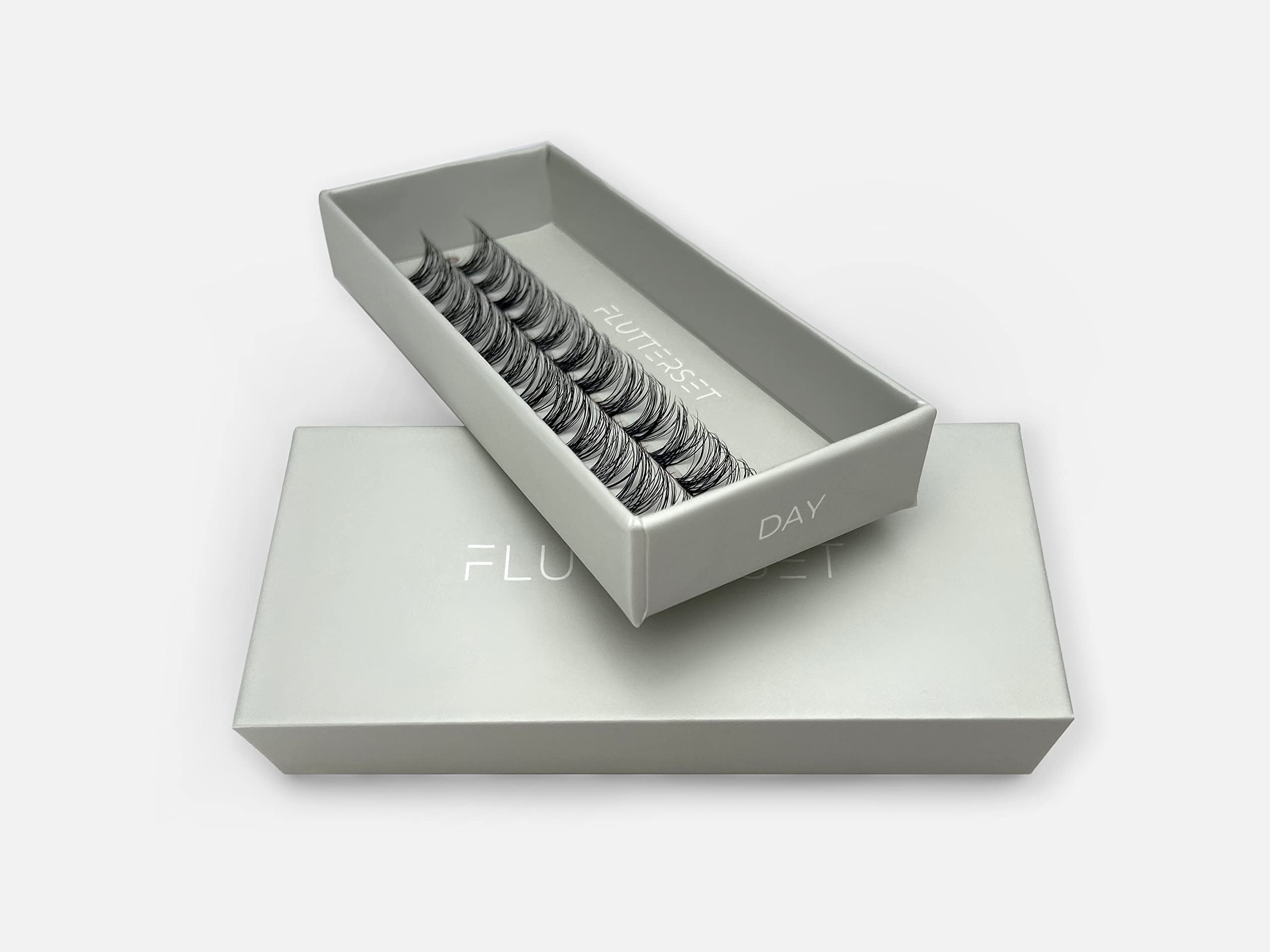 DIY Eyelash Extension Kit - 24 Cluster Lashes for Home Use (Mixed Length 10mm & 12mm) - Perfect for Natural Daytime Look & Everyday Glam