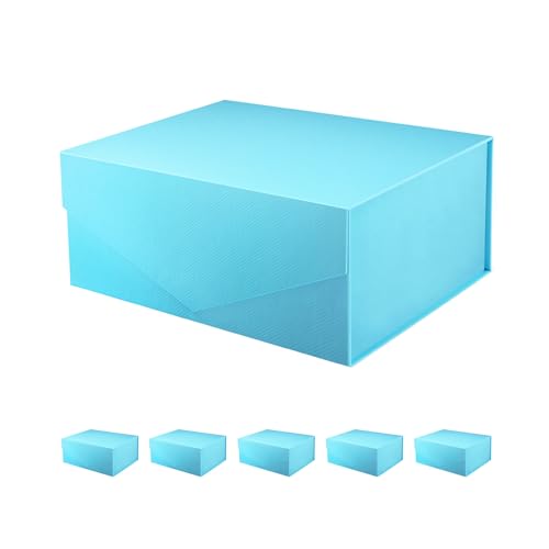 9x6.5x3.8 Inch-Blue-Pack of 6
