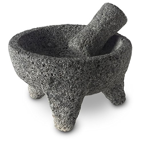 Authentic Mexican Lava Rock Molcajete & Tejolote - 8