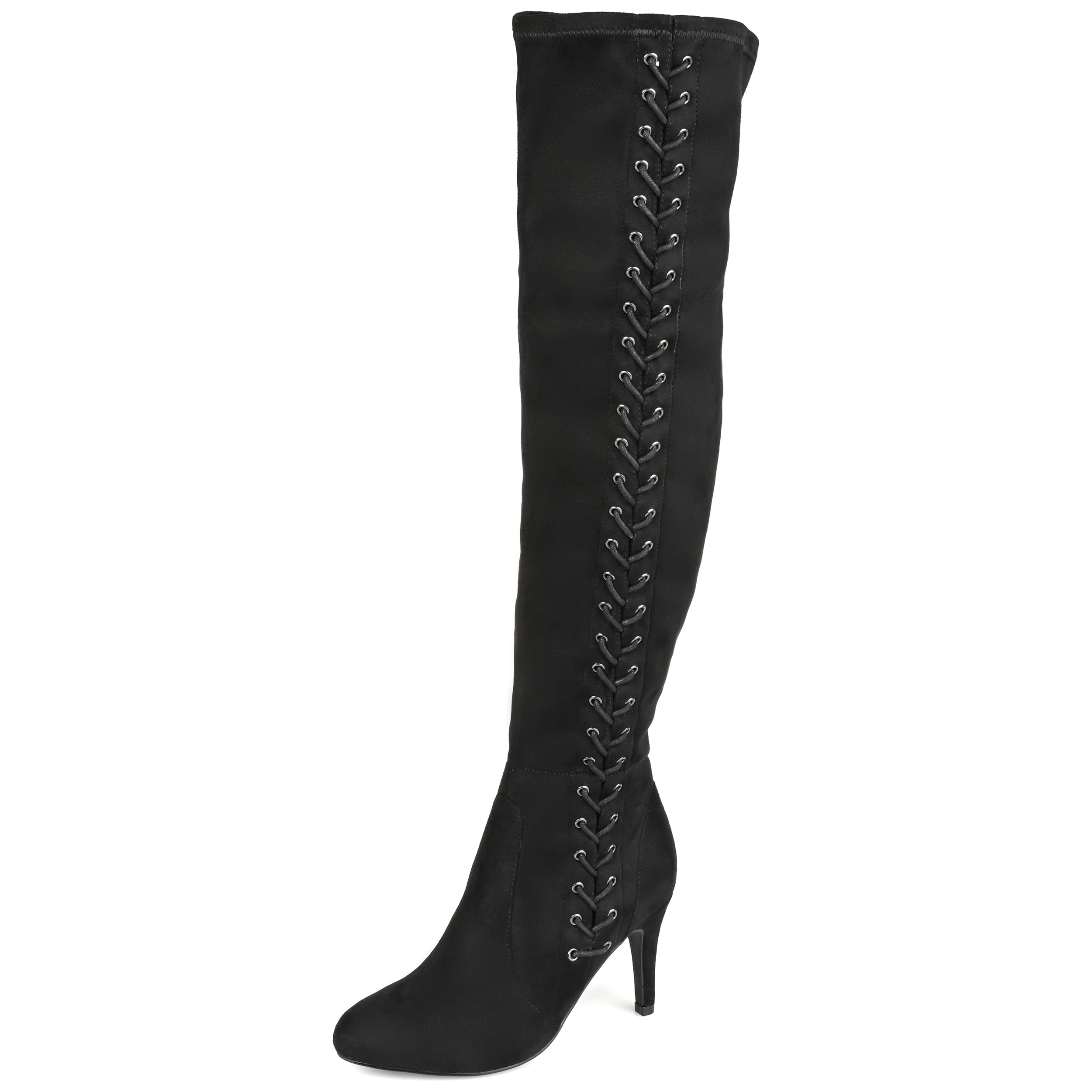 ABIE WIDE CALF BOOTS - FINAL SALE (NO EXCHANGES) - Comfortable Wide Calf Boots for Women, Perfect for Fall & Winter Fashion, Office Wear, and Casual Outfits