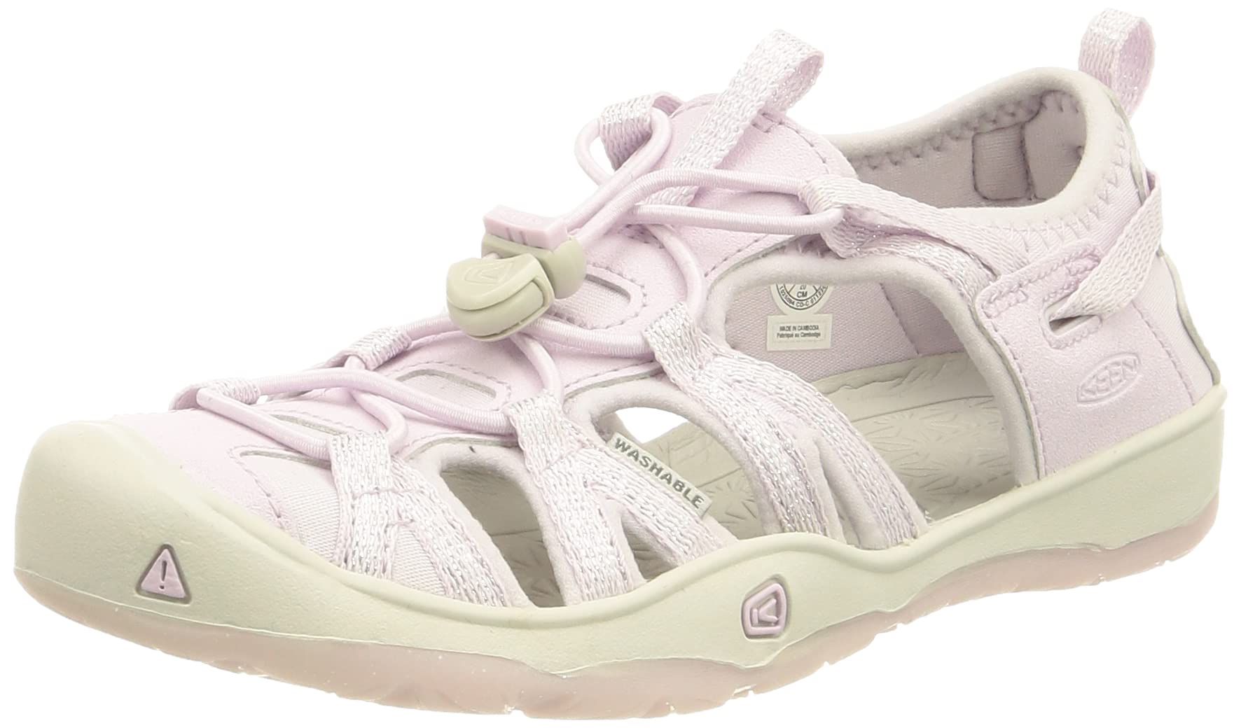 KEEN Kids Moxie Closed Toe Casual Sandals for Girls & Boys - Comfortable Waterproof Hiking & Outdoor Play Shoes for Summer Adventures