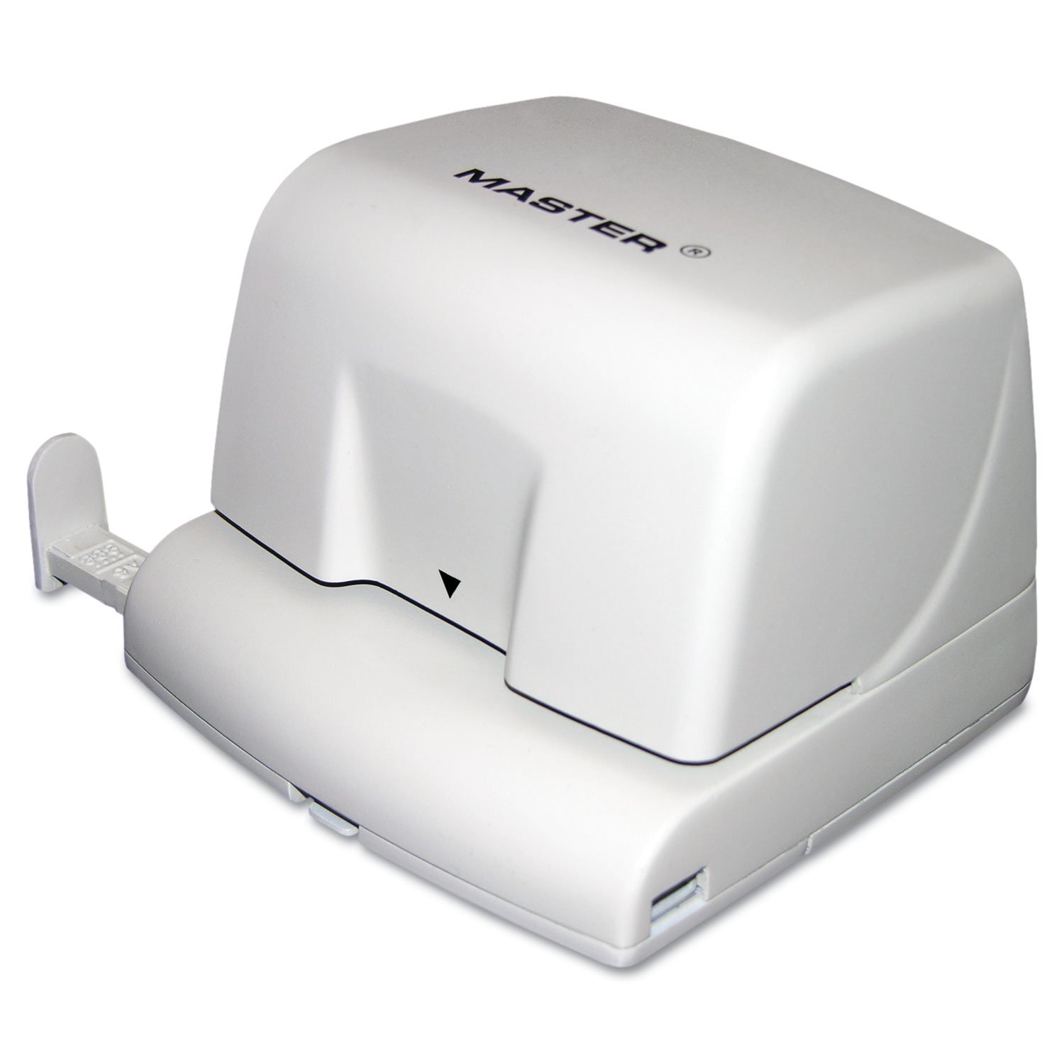 Master EP210 Electric Two-Hole Punch - 10 Sheet Capacity Heavy Duty Paper Punch for Office, School & Home Use