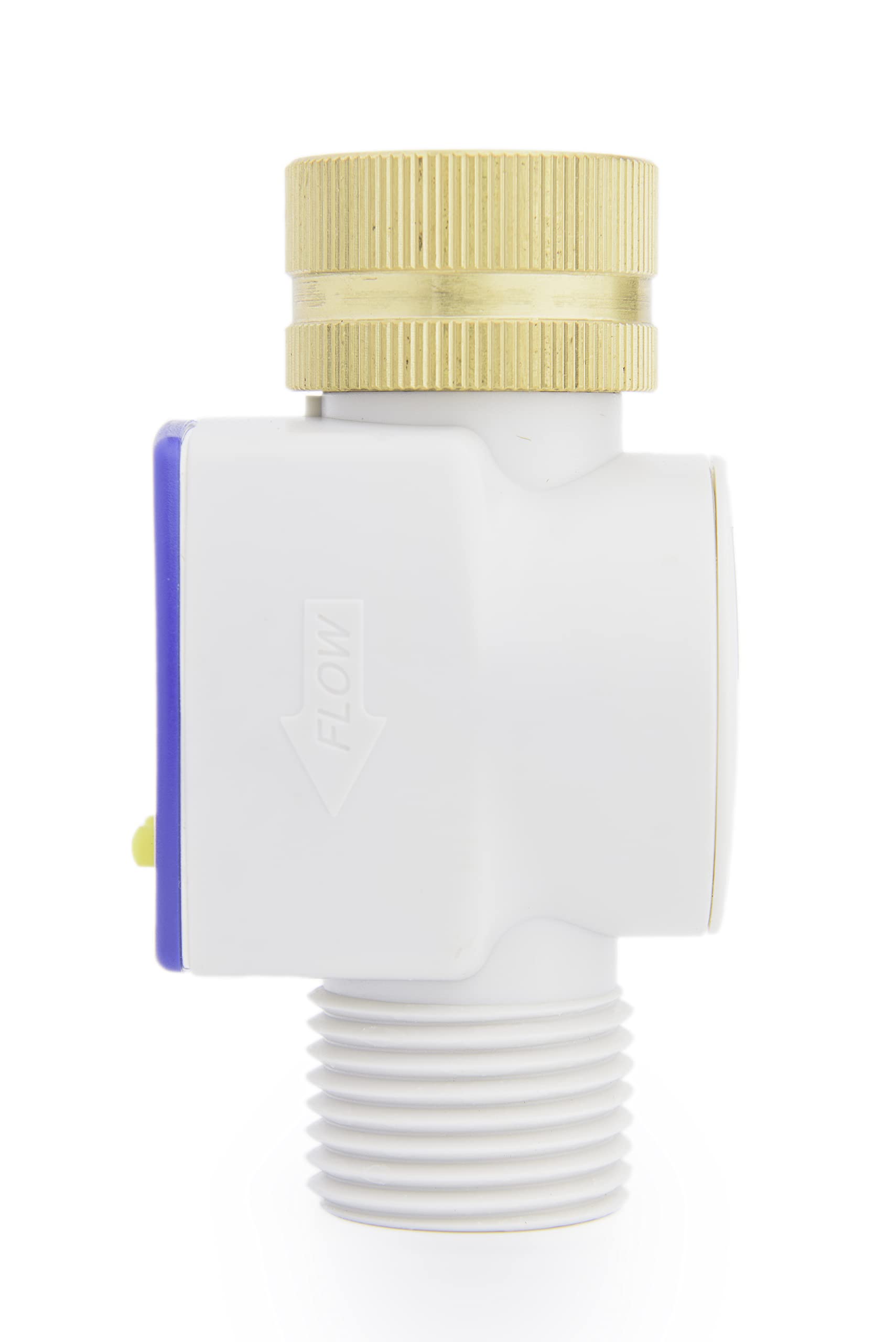 P3 Water Flow Meter with Heavy Duty Brass Swivel | Accurate Gallon Measurement for Outdoor Garden Hoses | Perfect for Camping, RV & Water Conservation | Monitor Usage for Lawns, Gardens & Irrigation Systems