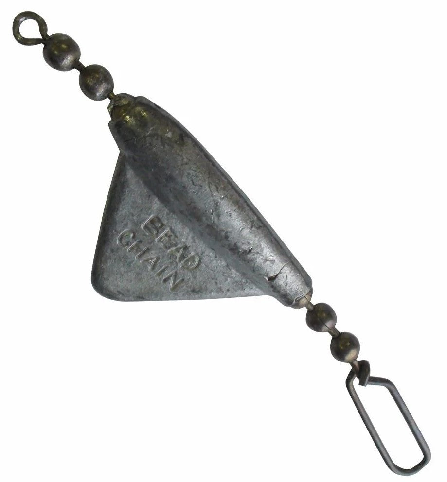 Premium Bead Chain Keel and Trolling Sinkers for Fishing - Heavy Duty Saltwater & Freshwater Weights for Boat, Kayak, and Shore Fishing