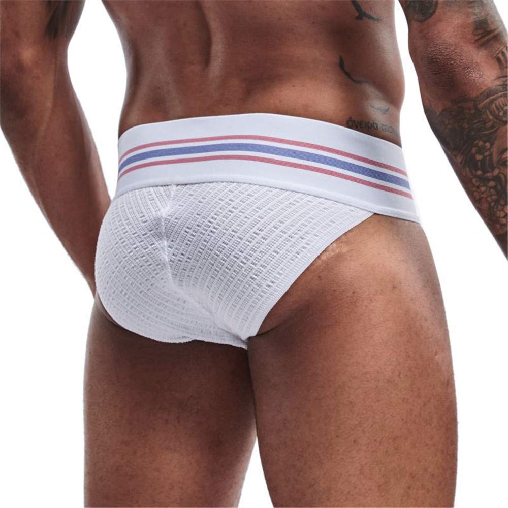 **JOCKMAIL Men's Athletic Briefs - Cotton Sports Underwear for Running, Gym & Workout - Comfortable & Breathable**