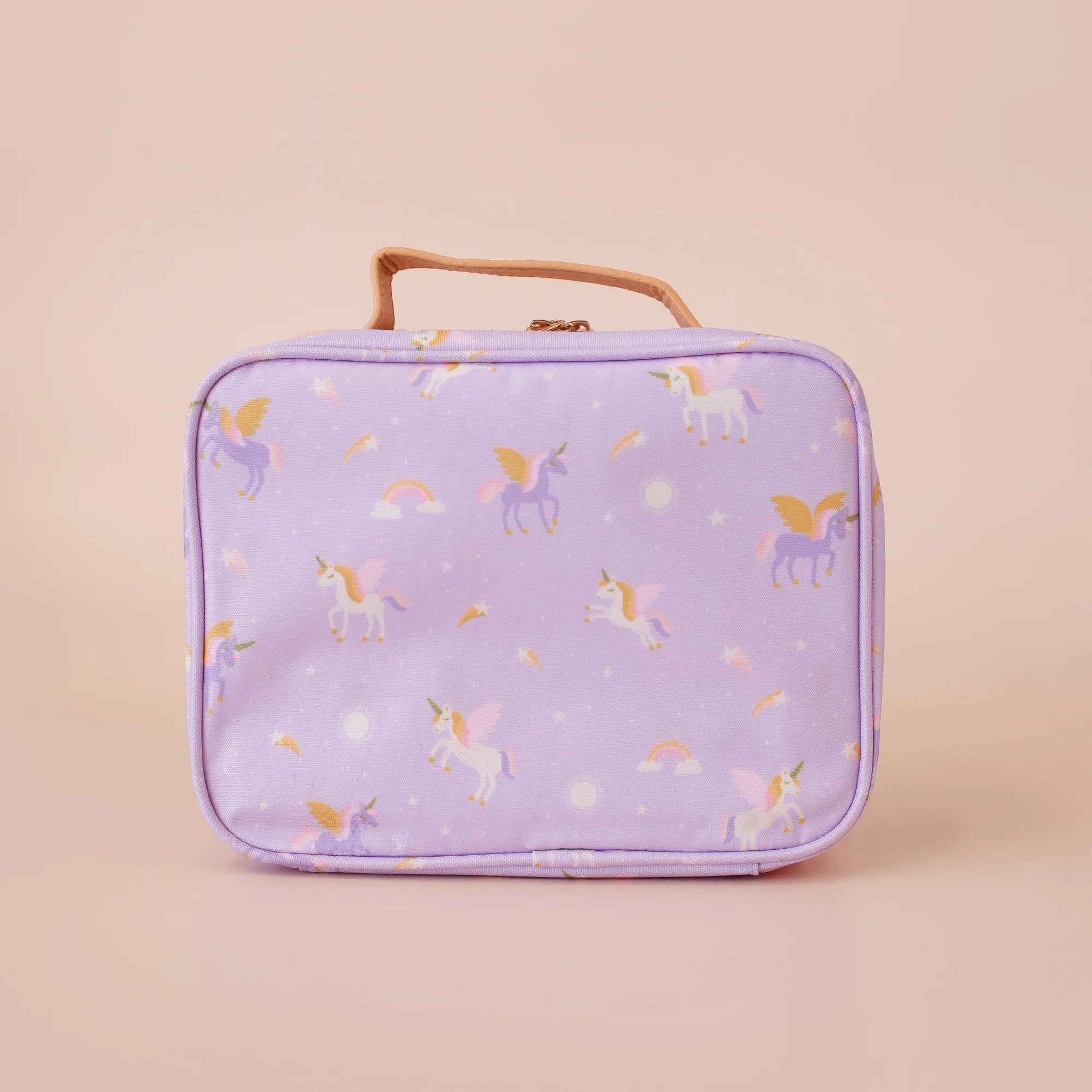 Unicorns Mini Insulated Lunch Bag for Kids - Cute Thermal Food Container for School, Work & Picnics | Leakproof & Lightweight Lunchbox for Girls & Boys