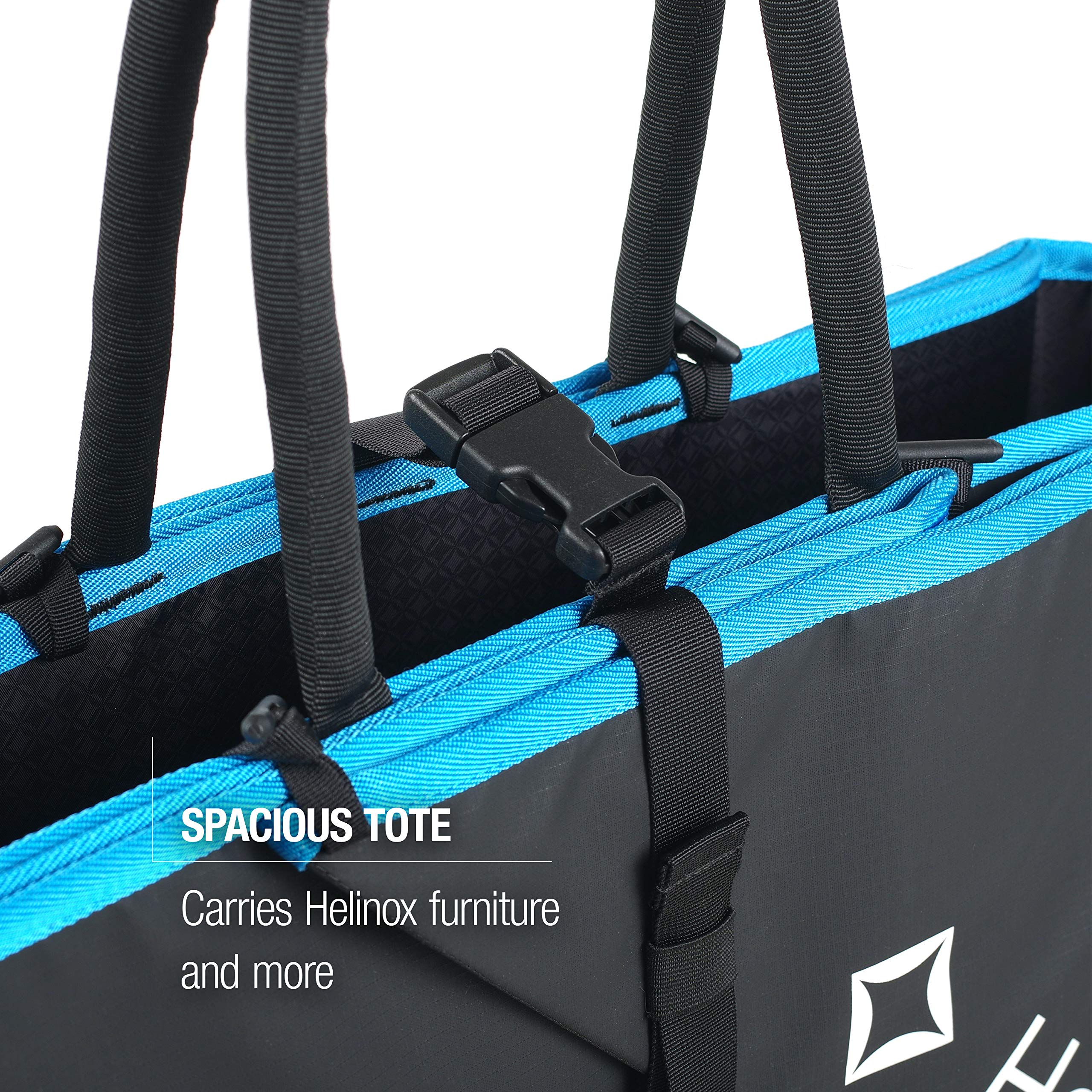 Helinox Origami Tote Combo - Lightweight Portable Gear Carry System & Picnic Mat for Outdoor Camping, Hiking, Beach and Picnic Activities