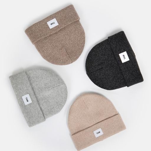 7AM Enfant Baby Beanie Hat - Unisex Warm Winter Hat for Infants & Toddlers, Soft Cozy Ribbed Knit Design, Perfect for Cold Weather & Outdoor Activities