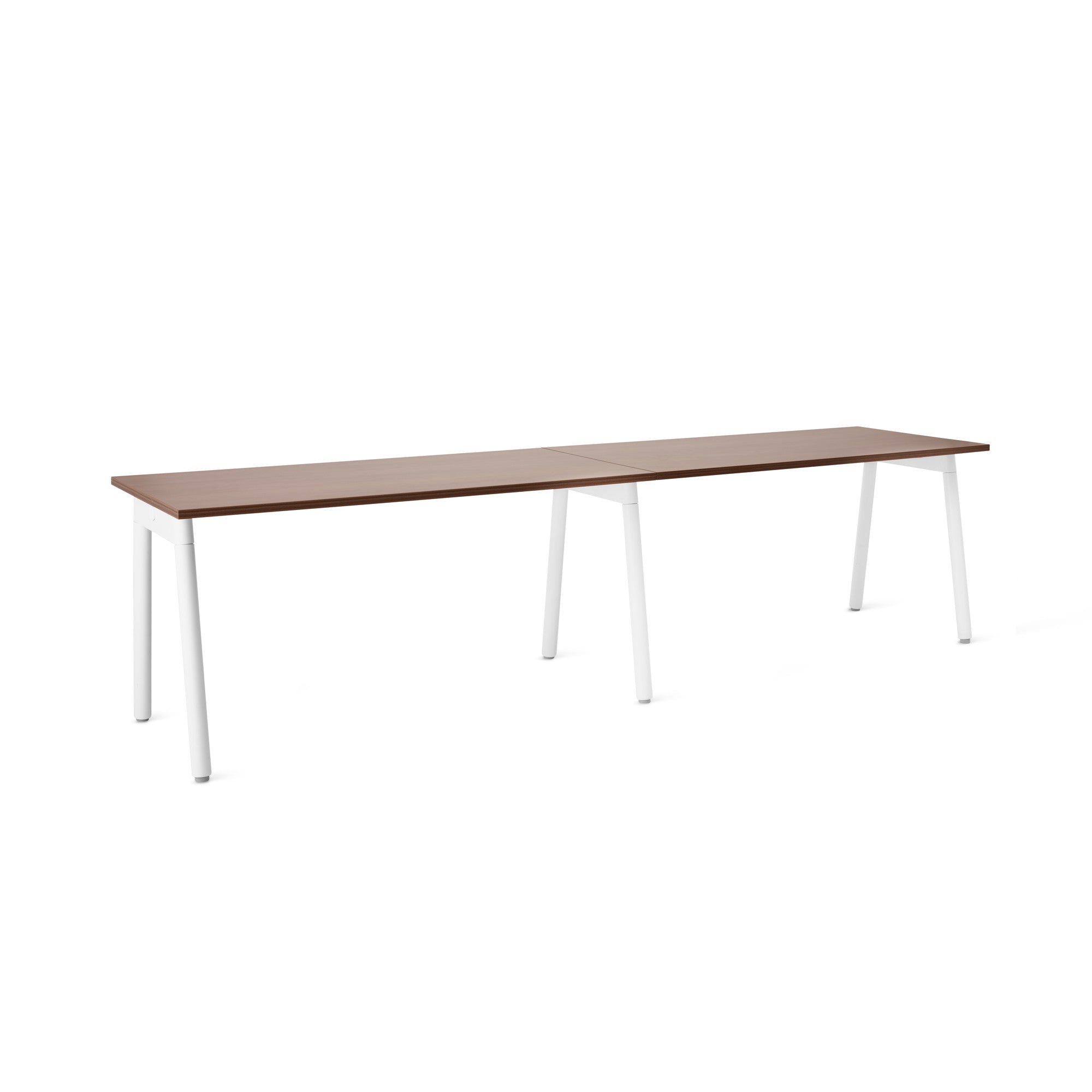 Series A Single Desk for 2 - Modern Two-Person Office Desk with Ample Workspace | Perfect for Home Office, Study Room & Small Workspaces