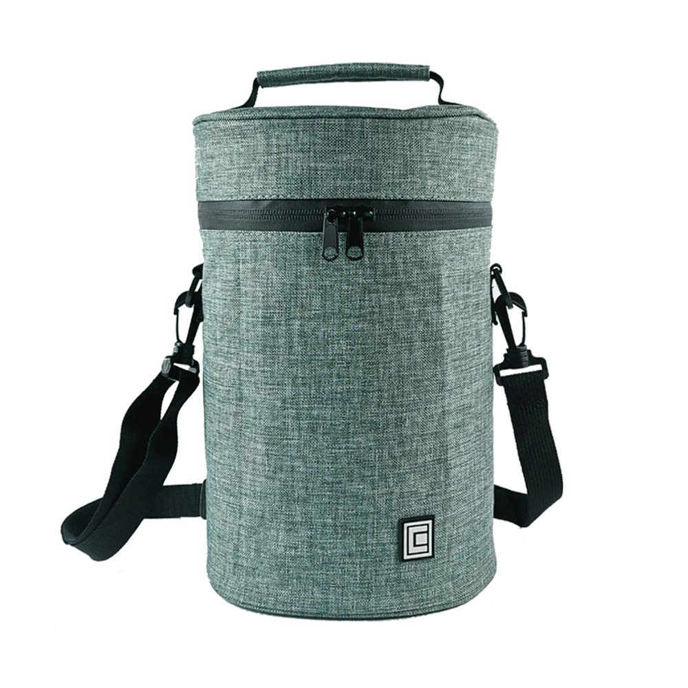 Sonos Move & Move 2 Speaker Travel Case with Charging Base - Waterproof Portable Storage Bag for Sonos Bluetooth Speaker (Lite Green) | Perfect for Travel, Camping & Outdoor Adventures