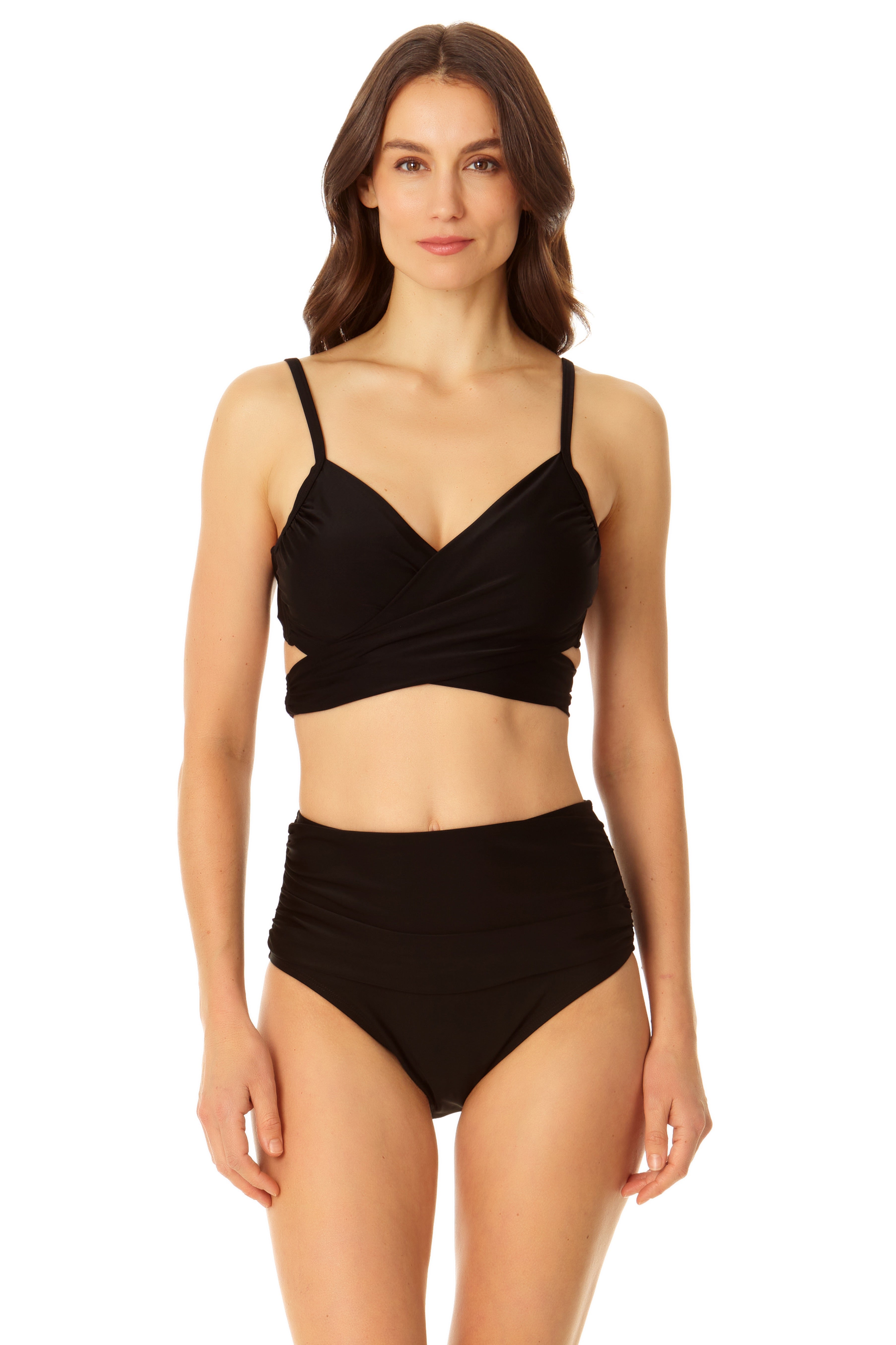 Coppersuit Women's Cross Front Bra Swim Top - Supportive & Stylish Swimwear for Beach, Pool & Summer Activities