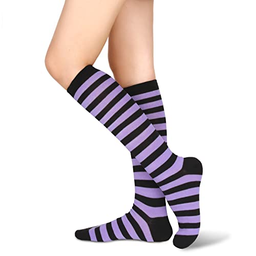 Purple and Black Stripe