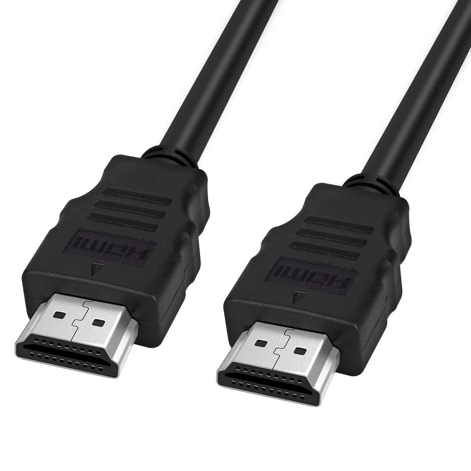 Premium Black-R High Speed HDMI Cable 1.5m - 4K Ultra HD, 3D, HDR Support - Compatible with Laptop, TV, Gaming Console, PC, Set Top Box - Perfect for Home Theater, Gaming & Office Setup - Durable Black Cable