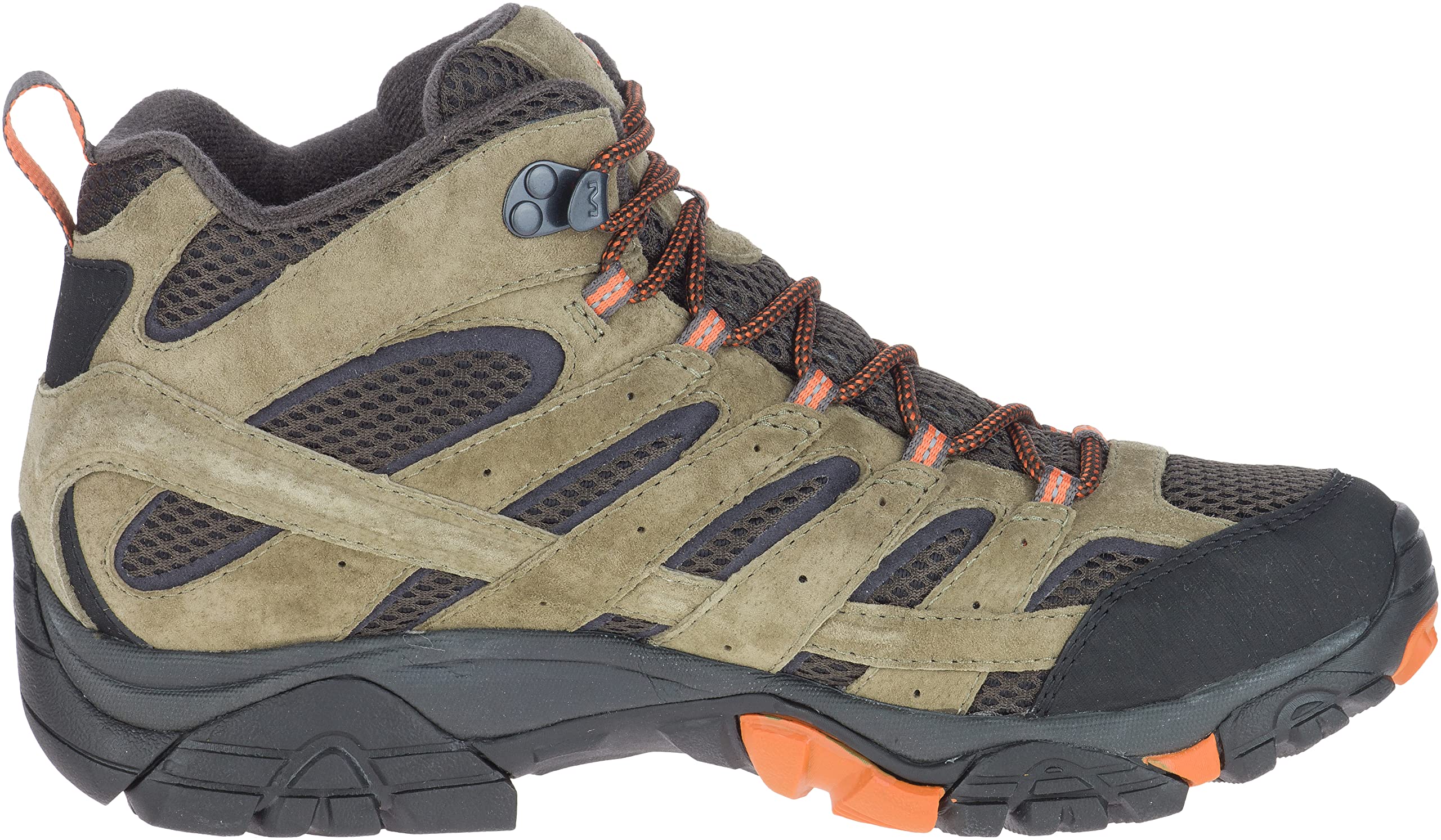 Merrell Men's Moab 2 Mid Waterproof Hiking Boots - Lightweight & Durable Outdoor Shoes for Trail Walking, Camping & Mountain Trekking