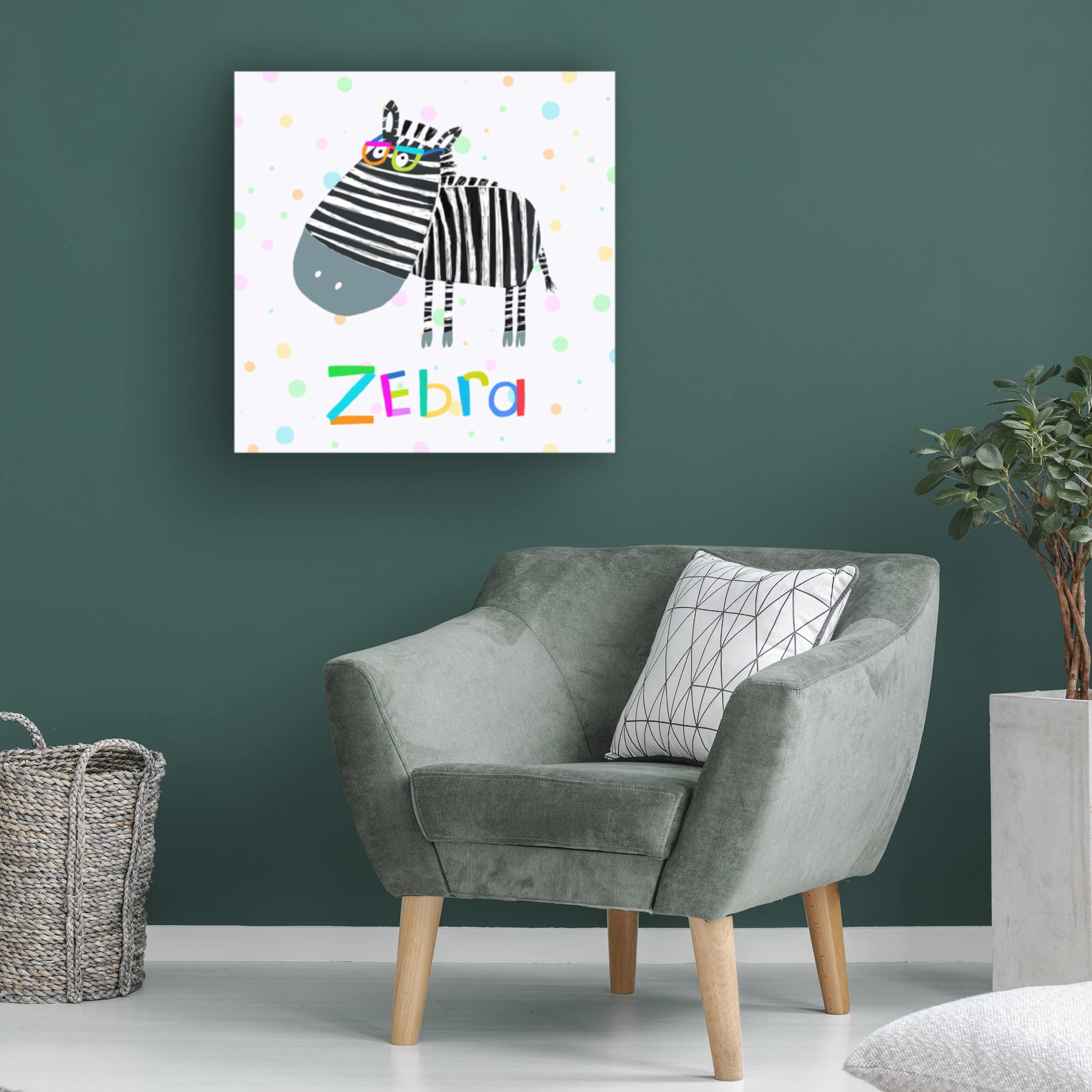 Trademark Fine Art 'Animal Spots XI' by Carla Daly - Stunning Canvas Wall Art Print for Living Room, Bedroom & Office Decor