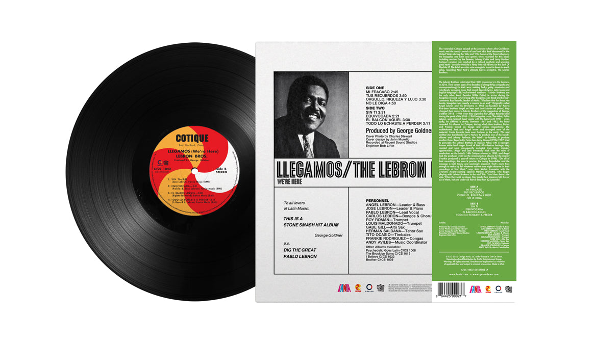 Llegamos: We're Here (LP) - Perfect for Latin Music Lovers & Party Enthusiasts