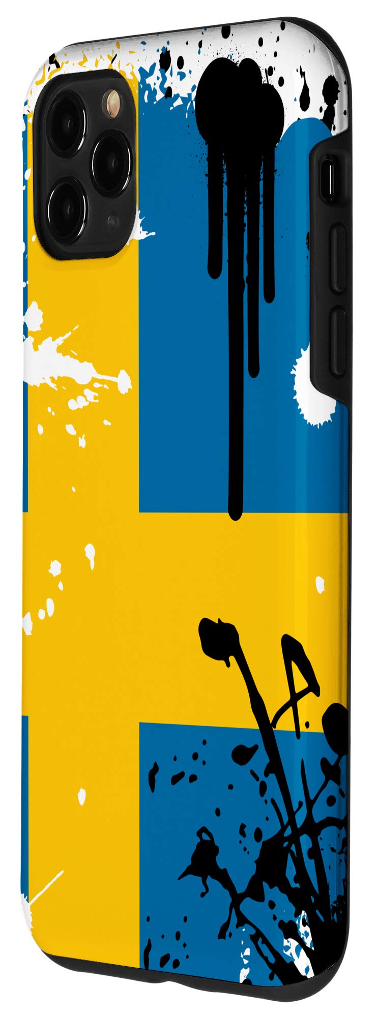 iPhone 11 Pro Max Case with Sweden Flag Design - Premium Protective Cover for Swedish Gifts & Travel Accessories - Perfect for iPhone 11 Pro Max Users in Sweden, Swedish Expatriates & Nordic Travelers