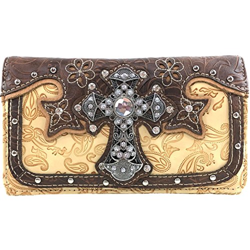 Beige Flat Wallet