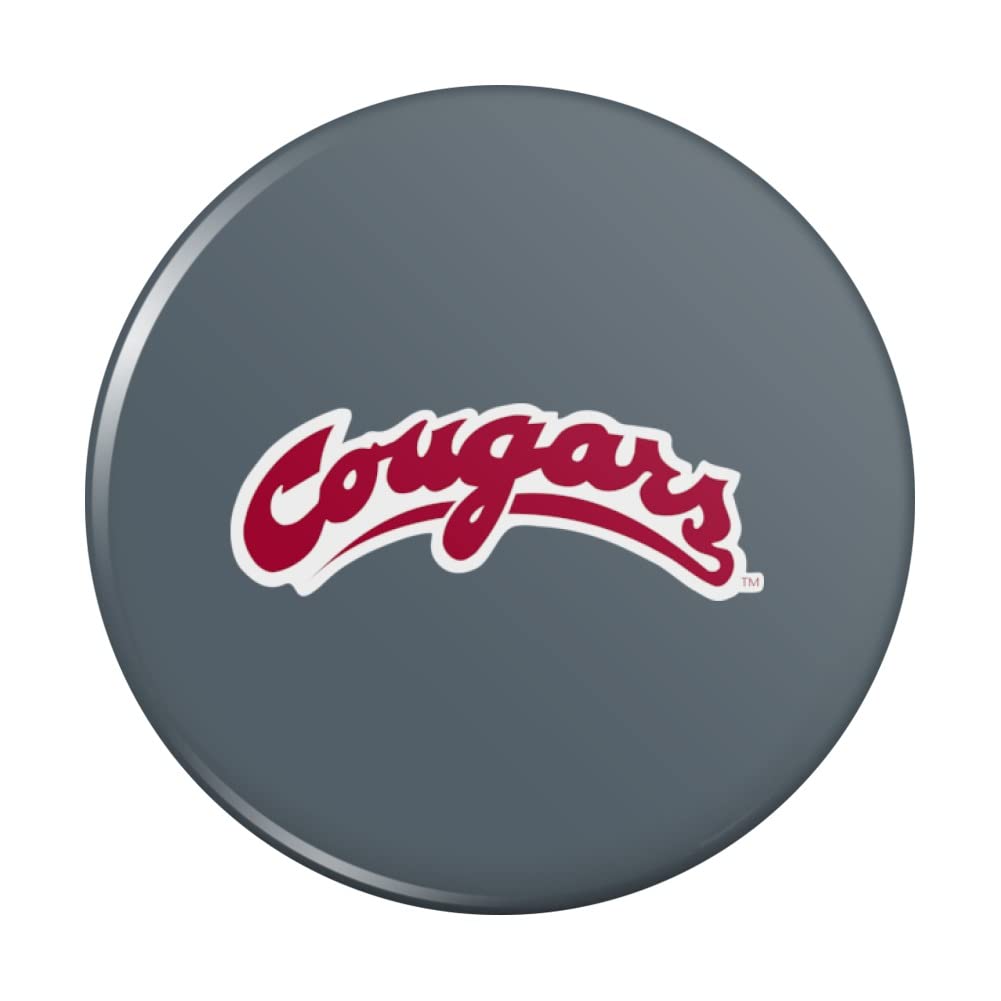 Washington State Secondary Logo Kitchen Refrigerator Locker Button Magnet - Perfect for Fridge, Office, Dorm & Locker Decoration