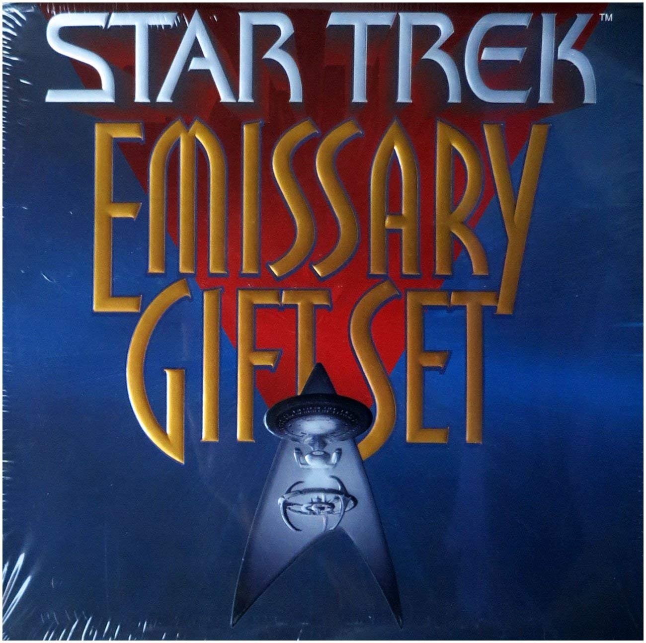 Star Trek Emissary Gift Set - Official Collectible Figures & Accessories for Fans | Perfect for Display, Cosplay & Trekkie Gifts