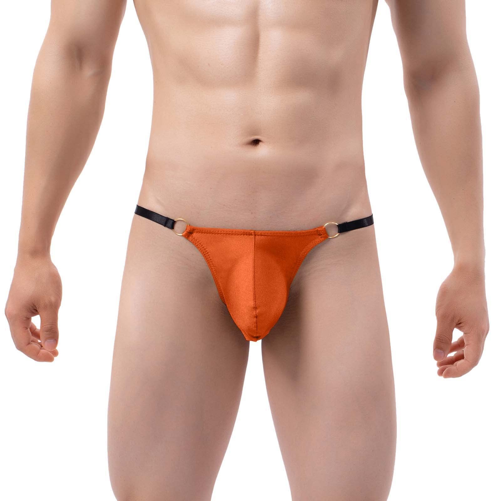 Sexy Men's Underwear - Mesh G-String Thong Briefs with Bulge Pouch, Comfortable Bikini Slip Panties for Intimate Wear & Special Occasions | Perfect for Date Night, Lingerie Gift & Sensual Moments