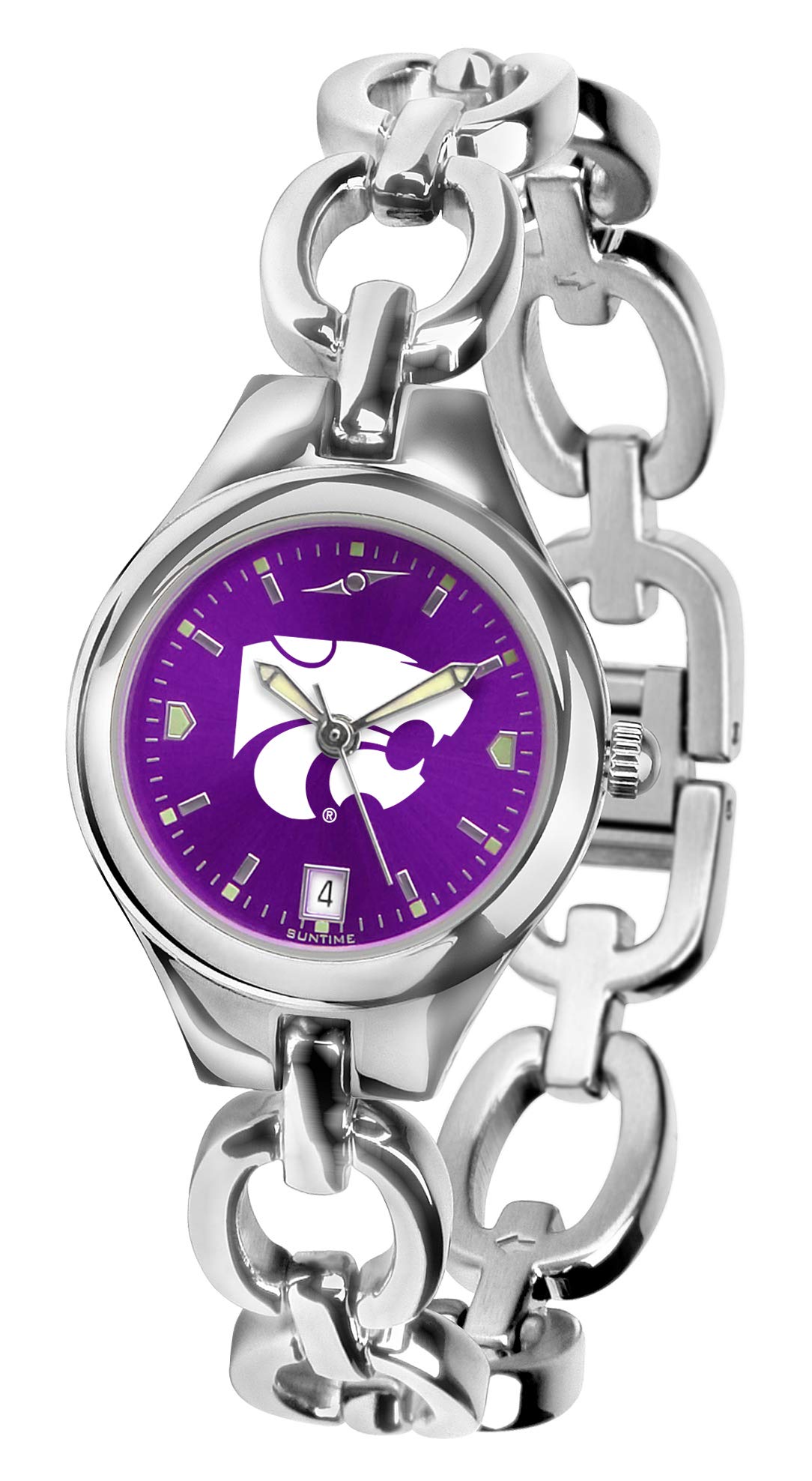 Linkswalker Men's Kansas State Wildcats Eclipse Anochrome Watch - Stylish Sports Watch for Game Day, Casual Wear & Fan Gifts