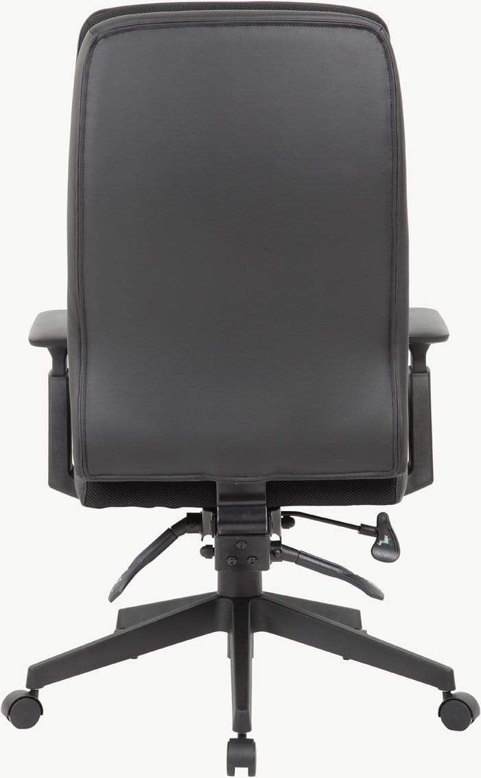 Premium Black Boss Executive Chair [B730 BK] - Ergonomic Office Chair for Professionals, Home & Business Workspaces