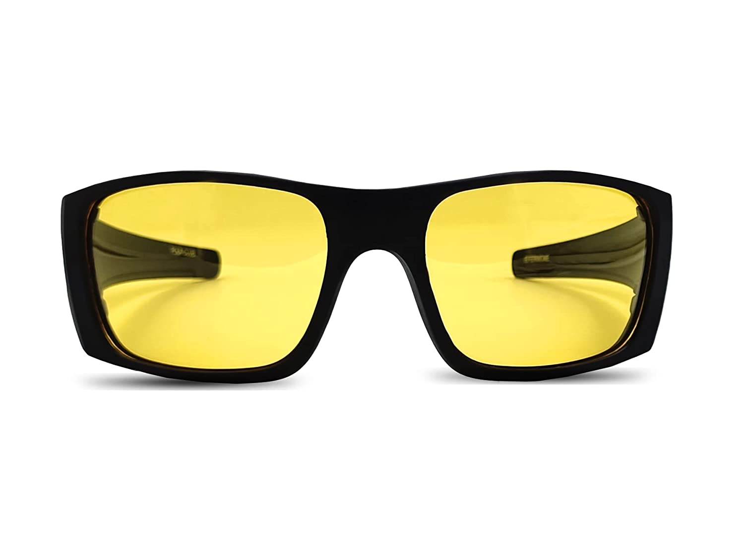 Anti-Glare Wraparound Night Driving Sunglasses for Men & Women - HD Vision, UV Protection, Comfort Fit - Perfect for Low Light Conditions & Road Trips