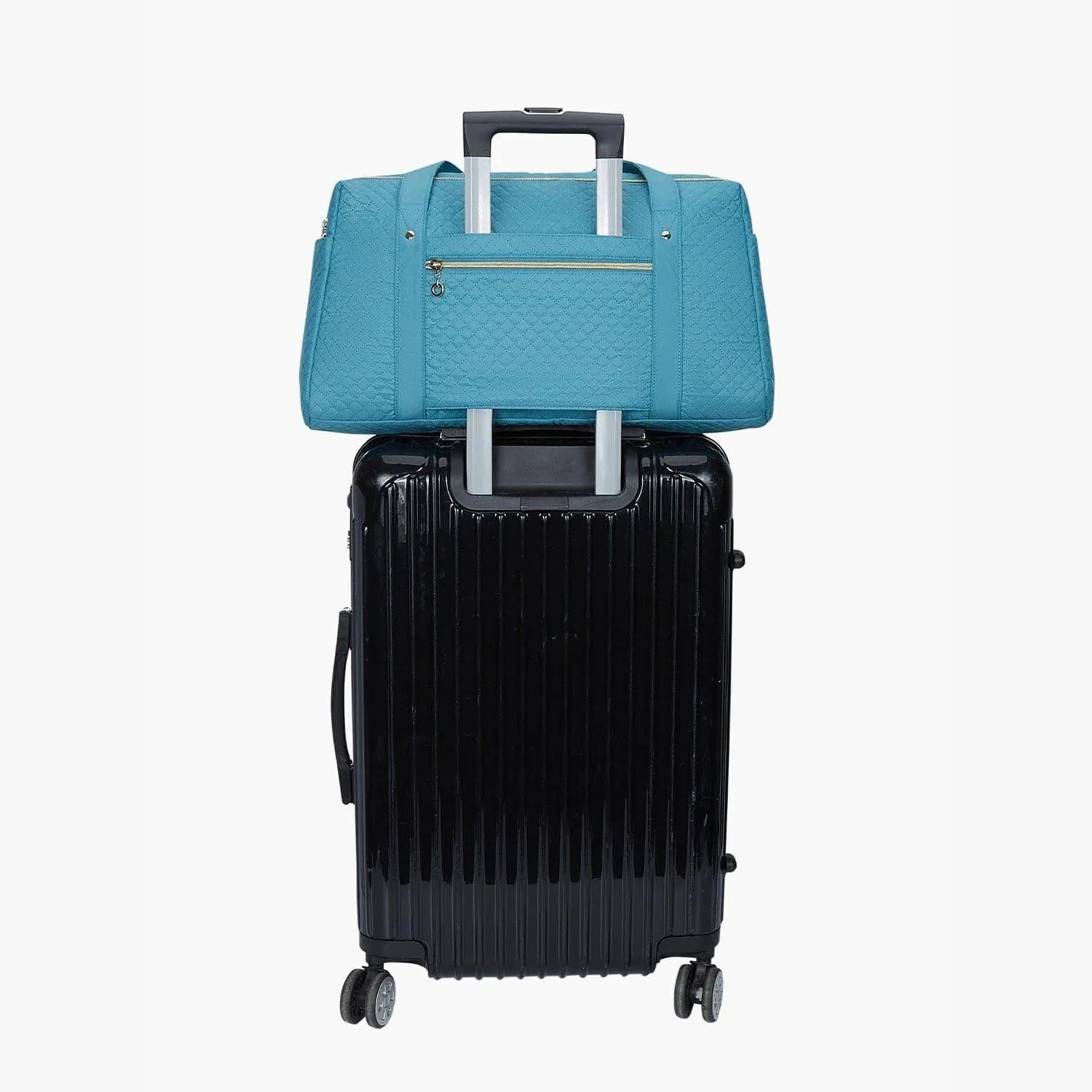 Large Weekender Overnight Bag with Shoe Compartment - Perfect Carry-On Luggage for Travel, Gym & Weekend Getaways