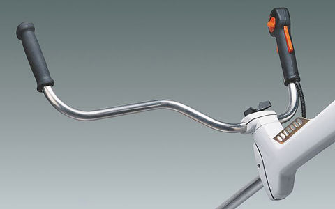 STIHL FS 240 Professional 37.7cc Gas Powered Brush Cutter with Straight Shaft & Bike Handle - Ideal for Landscaping, Yard Maintenance & Heavy Duty Weed Cutting