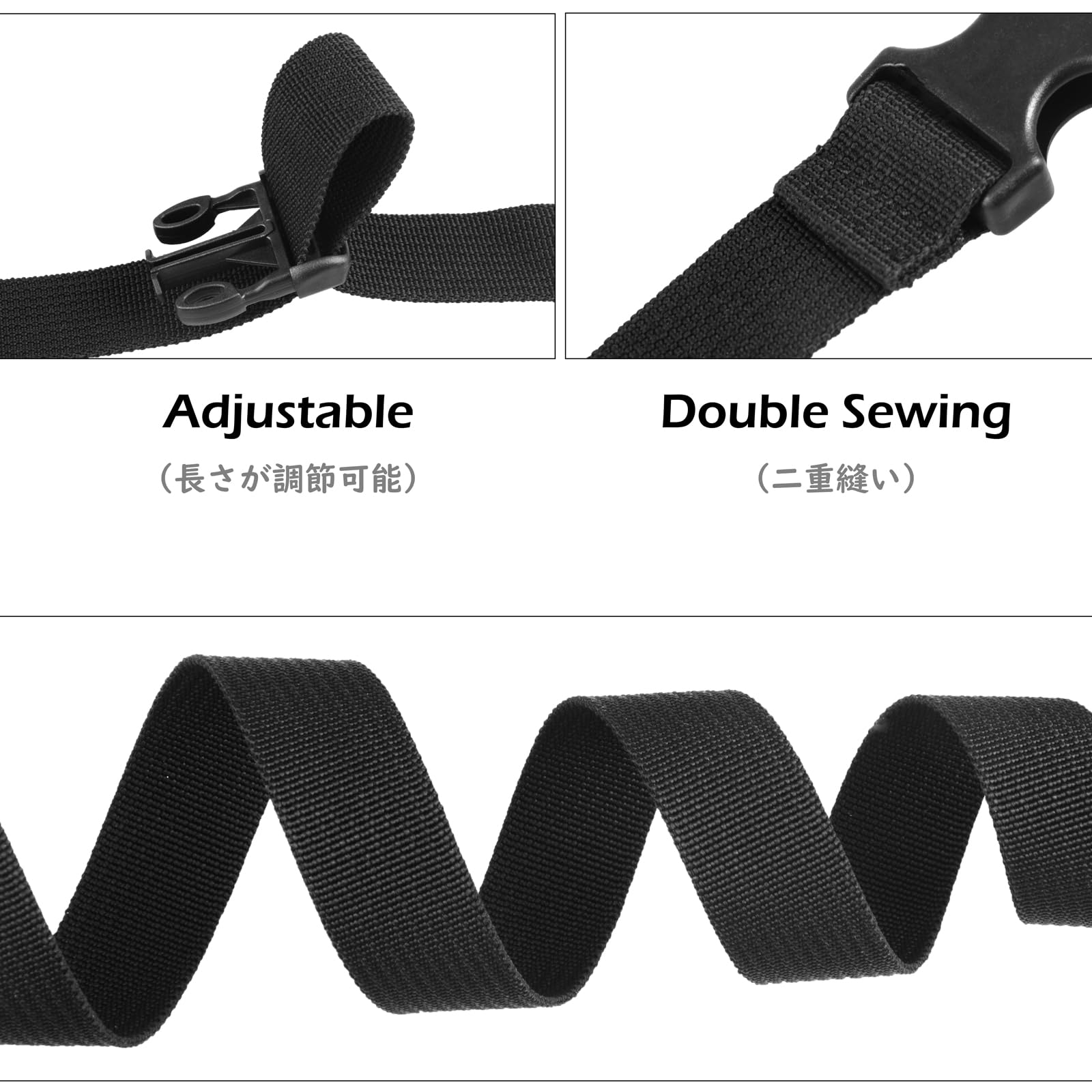 TRIWONDER Tie Down Straps 4-Pack - Heavy Duty Lashing Straps for Luggage, Bikes & Cargo (Black, 4.92ft) - Secure Travel & Transport Accessories