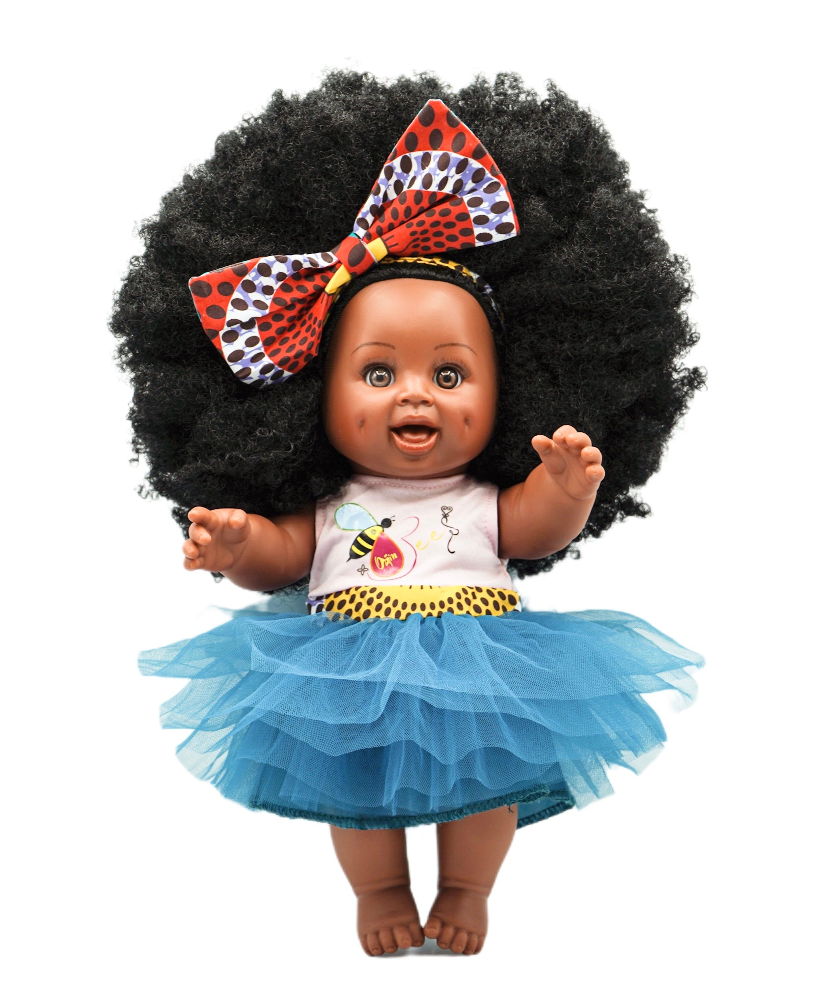 Fro Zizzy Bee Baby Doll - Adorable Plush Toy for Kids, Perfect for Playtime, Gifts & Nursery Decor | Soft & Cuddly Stuffed Animal for Infants & Toddlers