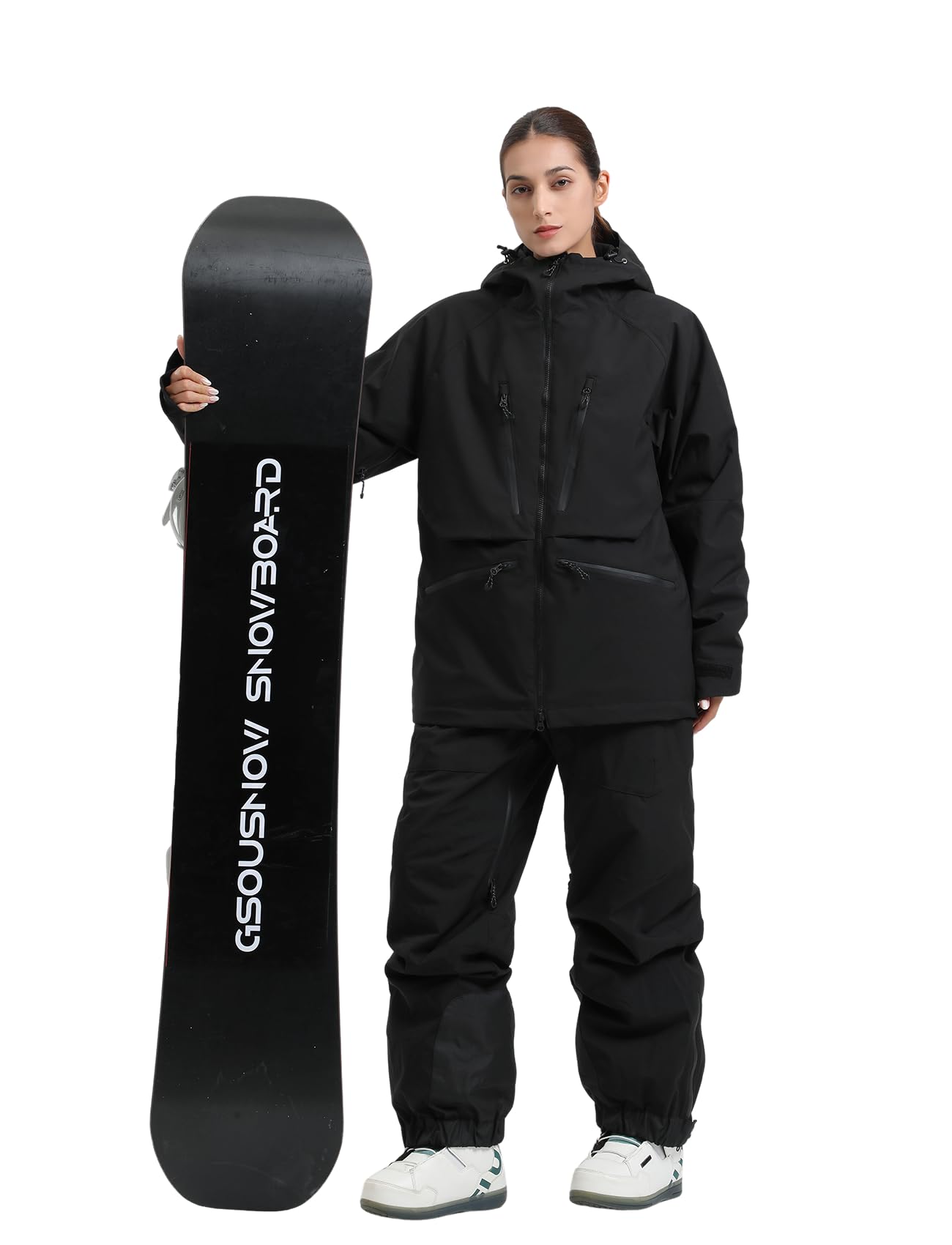GSOU SNOW Men's & Women's Waterproof Insulated Snowboard Jacket - Ski Coat for Winter Sports & Mountain Adventures
