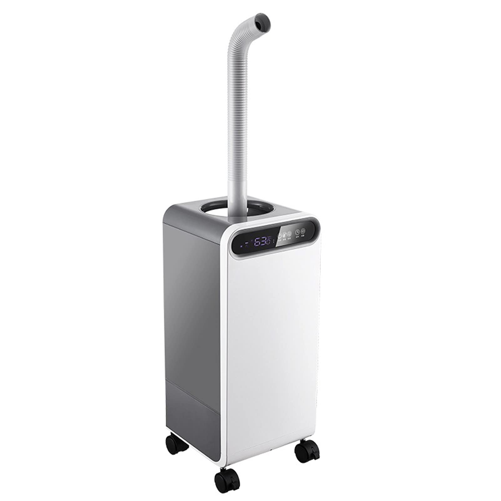 SETSCZY 15L Ultrasonic Industrial Humidifier - Large Capacity Dual Core Heavy Duty Mist Maker for Greenhouse, Supermarket, Warehouse & Office | Perfect for Humidity Control in Commercial Spaces, Plant Growth & Air Quality Improvement
