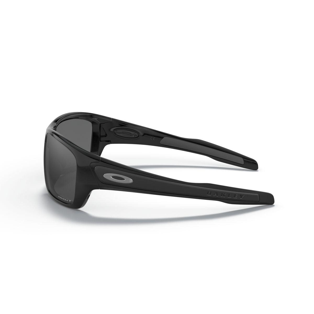 Oakley Turbine Polished Black Polarized Sunglasses with Prizm Lens - 0OO9263 926341 - Perfect for Running, Cycling & Outdoor Sports