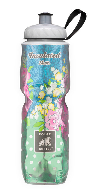 Polar Bottle Artist Series 24oz (710mL) Insulated Water Bottle - BPA Free, Leak Proof, Durable Cycling & Sports Bottle for Gym, Hiking, Running & Outdoor Activities
