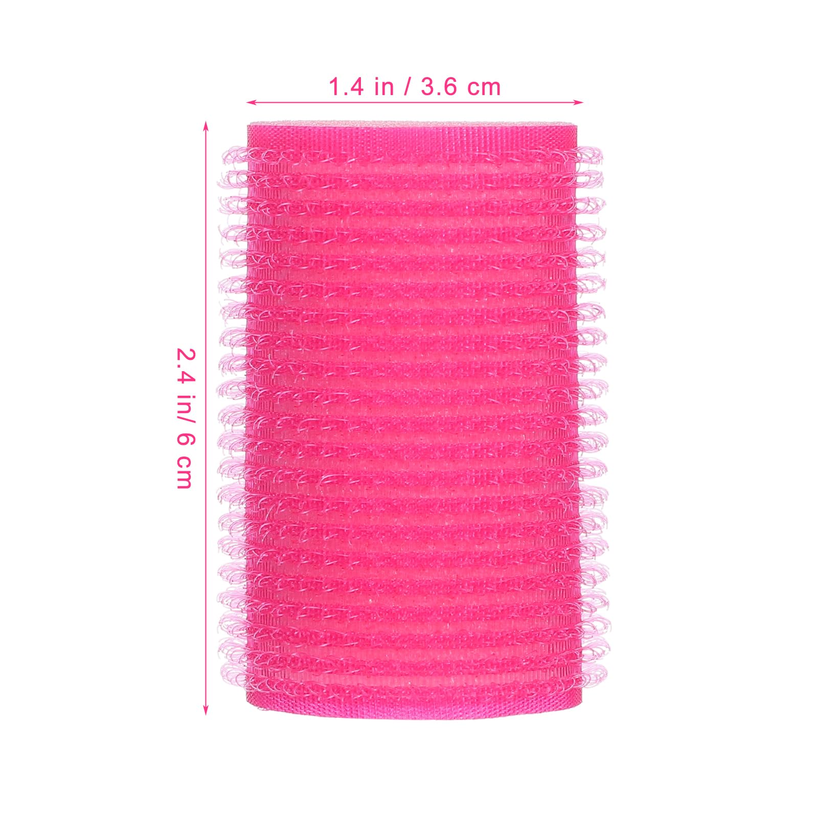 Uonlytech 8pcs Self-Grip Foam Hair Rollers Set for Women & Girls - Soft Sponge Curlers for Bangs & Styling - Perfect for Home, Salon & Party Hairstyles