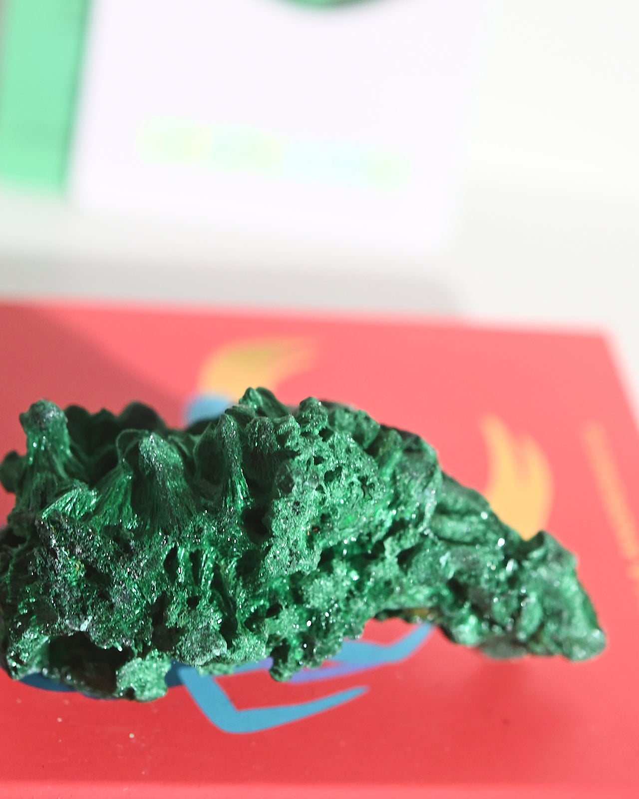 Natural Fibrous Malachite Rough Stone - Raw Green Malachite Crystal for Jewelry Making, Mineral Collection & Healing Crystals | Perfect for DIY Crafts, Home Decor & Spiritual Healing