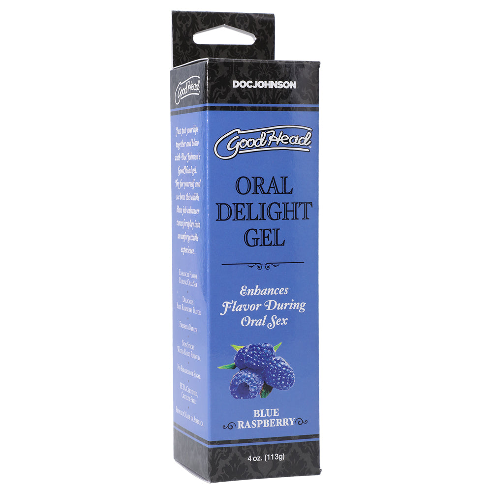 GoodHead Oral Delight Cooling Flavored Gel - Minty Fresh Breath Enhancer for Kissing, Dating & Intimate Moments