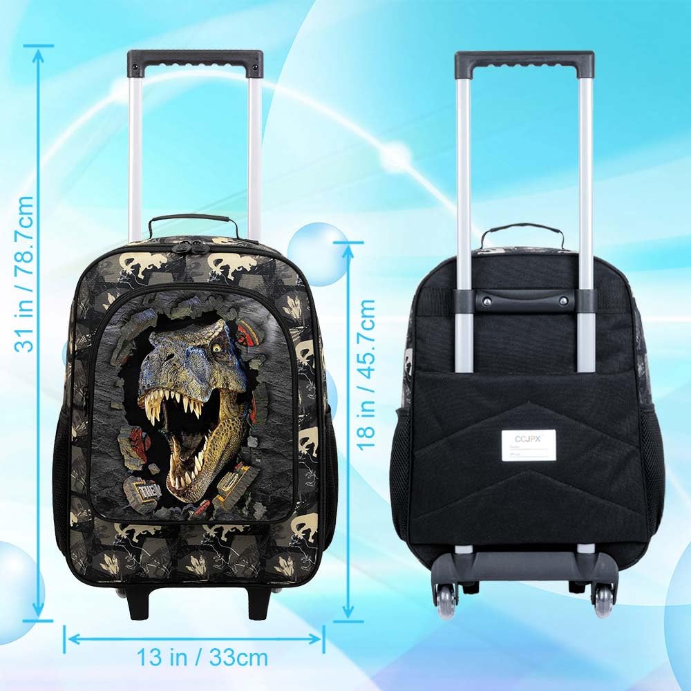 2PCS Boys Dinosaur Suitcase Set - 18