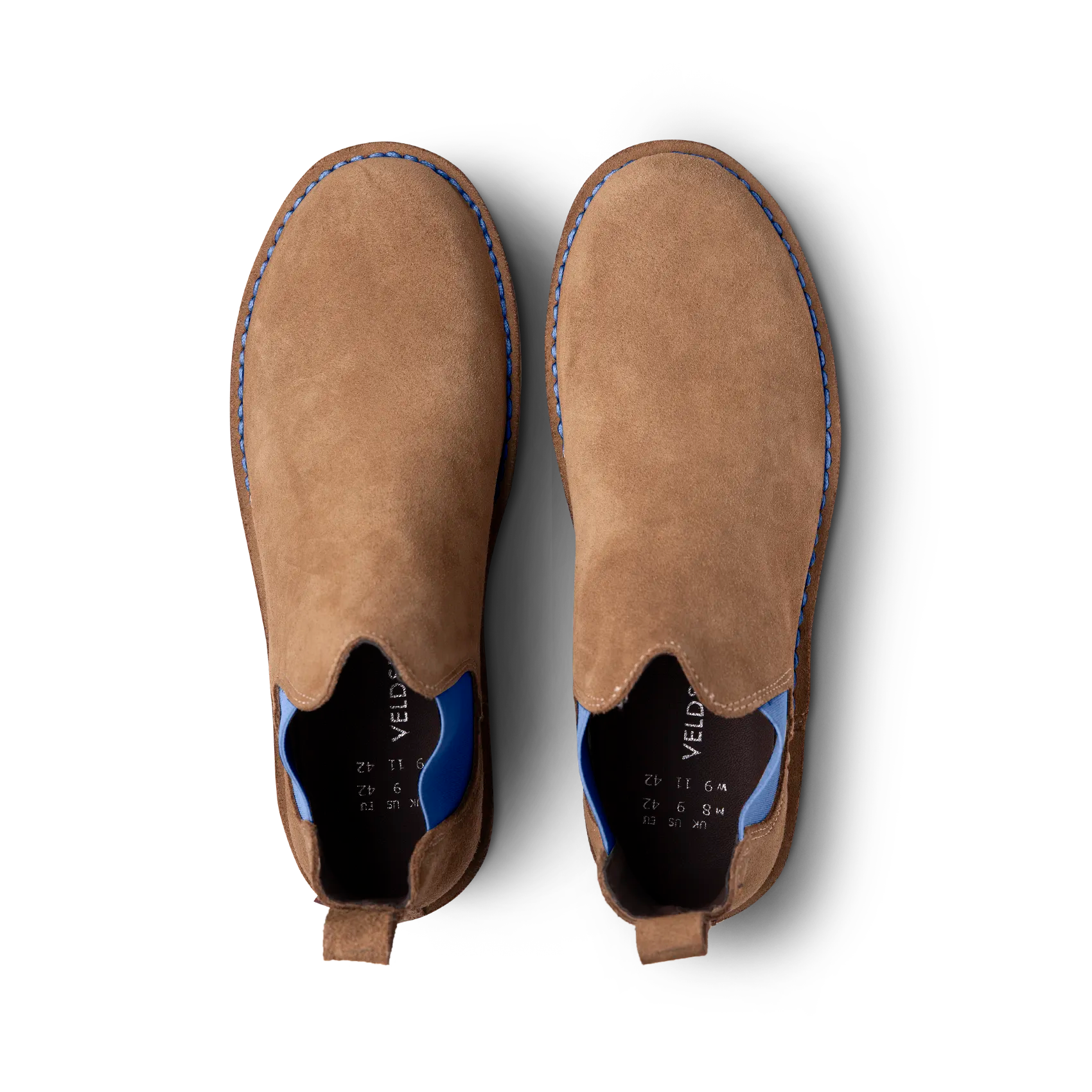 Men's Chelsea Boots J Bay with Blue Sole - Stylish & Comfortable Ankle Boots for Casual Wear, Work & Outdoor Activities