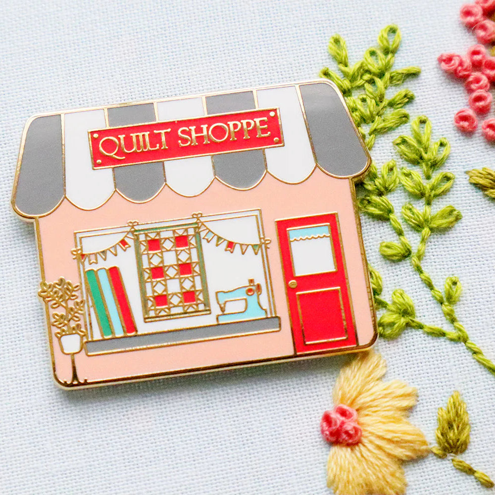 Quilt Shoppe Needle Minder - Magnetic Pin Holder for Quilting & Sewing - Perfect for Crafting, Embroidery & Fabric Projects
