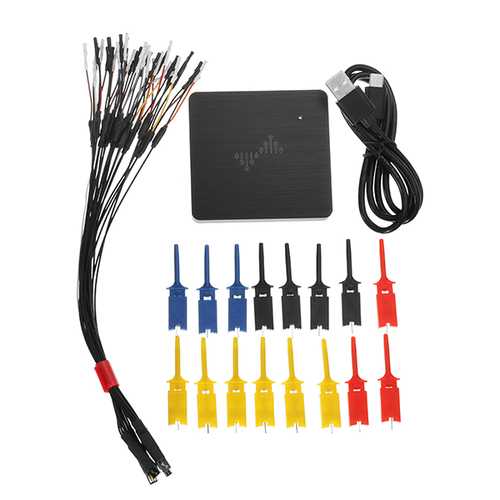 DSLogic Plus Logic Analyzer - 400M Sampling, 16 Channels, 5x Faster Than Saleae16 | High-Speed Digital Debugging Tool for Electronics, FPGA, and Embedded Systems | Perfect for Engineers, Hobbyists, and STEM Education