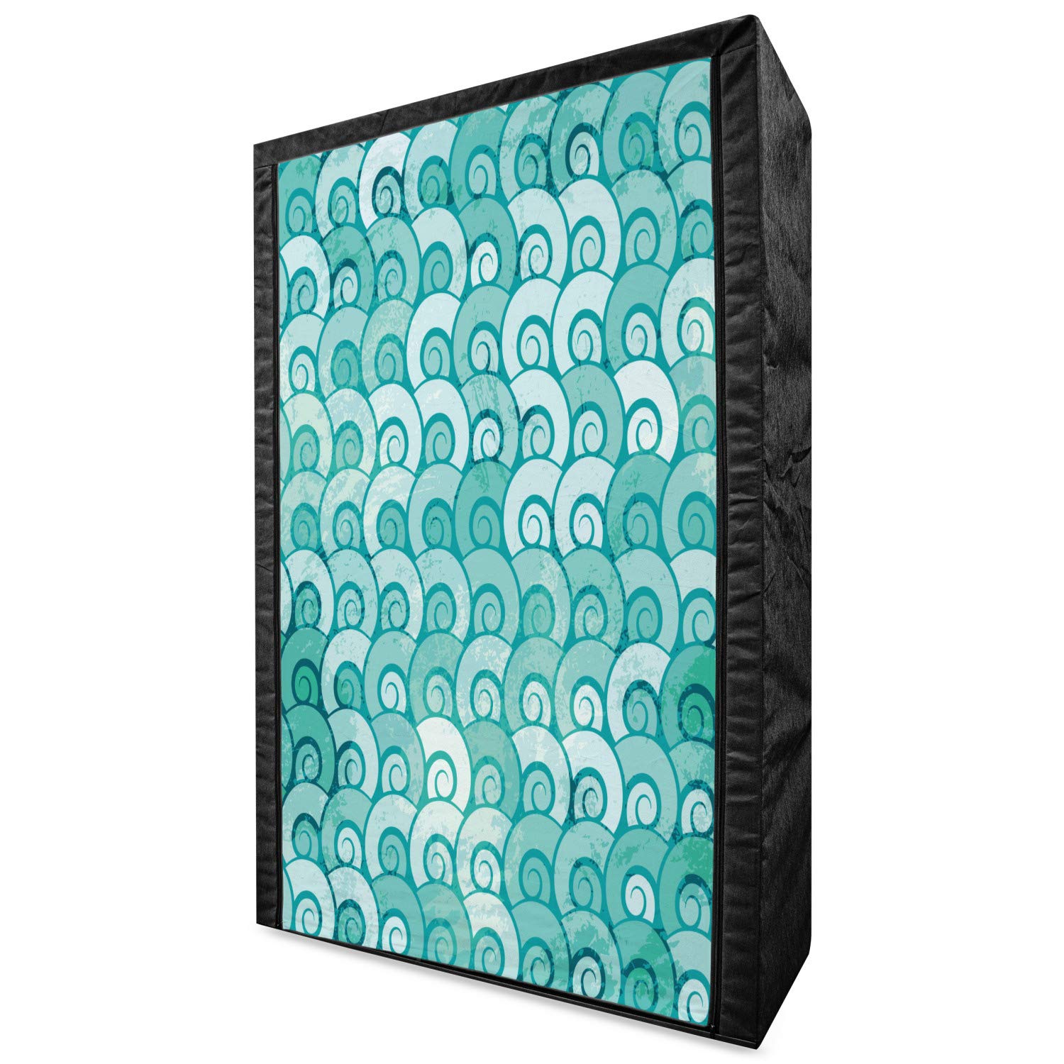 Ambesonne Ocean Themed Portable Fabric Wardrobe - 42.5